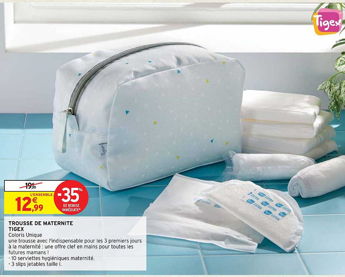 trousse de maternité tigex