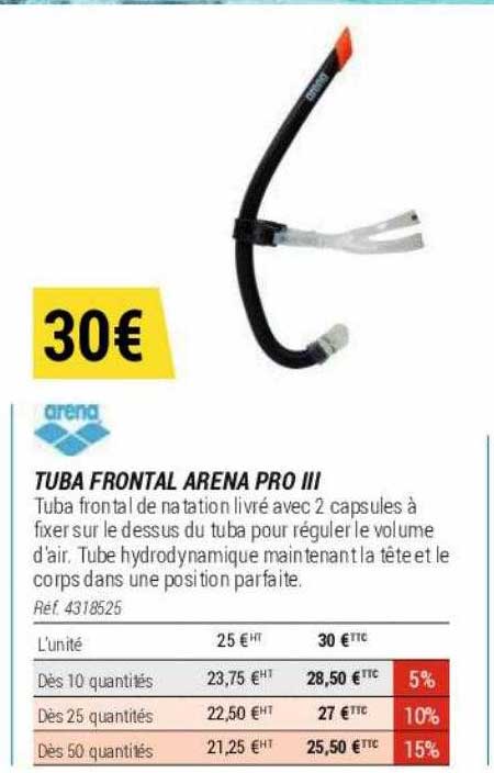 tuba frontal arena pro III