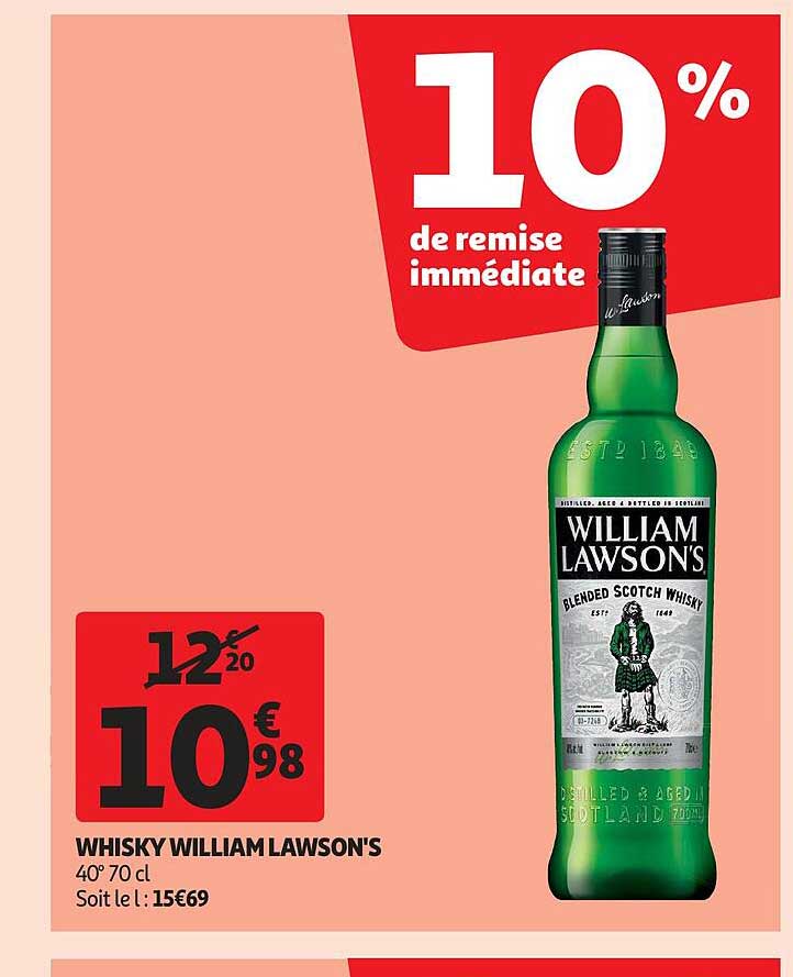 whisky william lawson's
