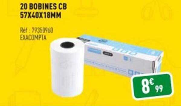 20 Bobines Cb 57 X 40 X 18 Mm