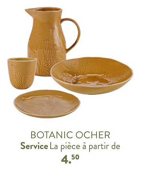 Botanic Ocher Service