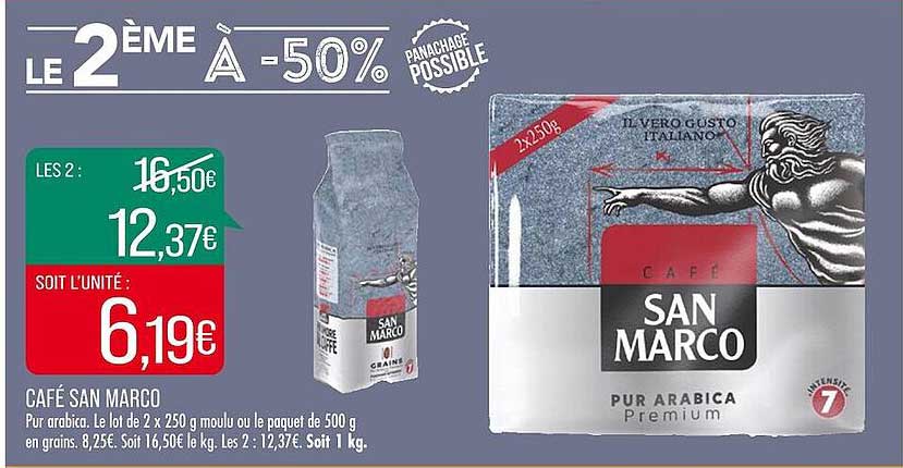 café san marco le 2e à -50%