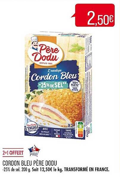 cordon bleu père dodu
