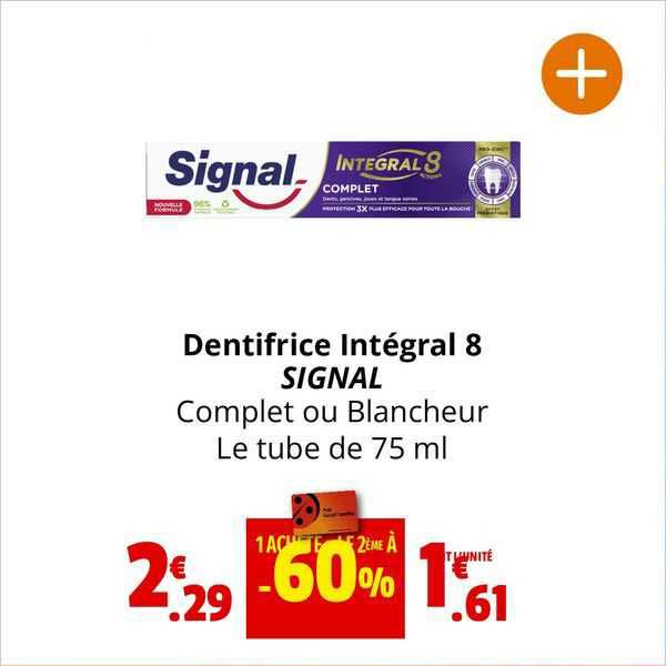 Dentifrice Intégral 8 Signal