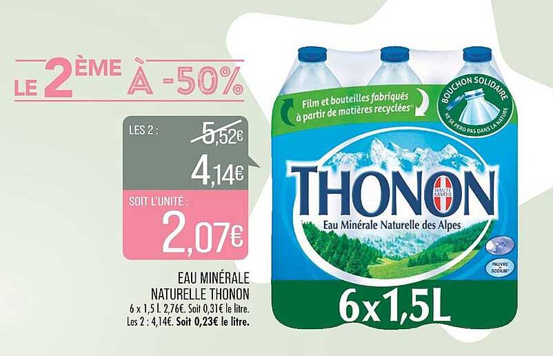 Eau Minérale Naturelle Thonon