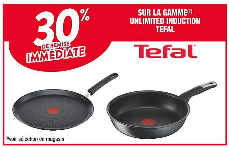 La Gamme Unlimited Induction Tefal