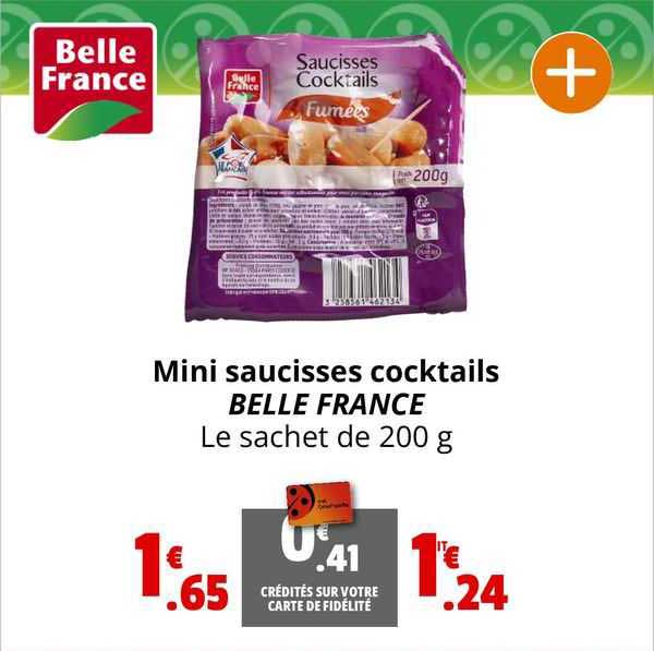 Mini Saucisses Cocktails Belle France
