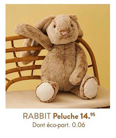 rabbit peluche