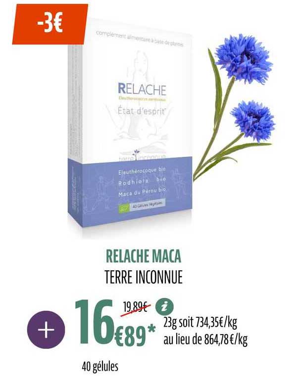 relache maca terre inconnue
