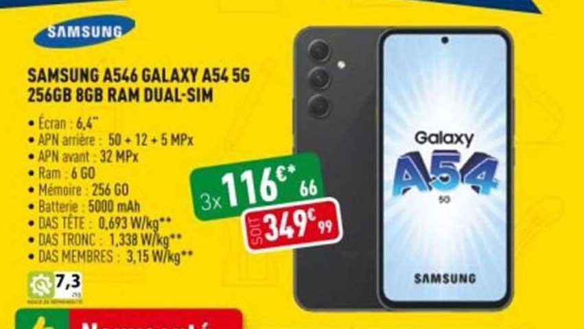 samsung a546 galaxy a54 5g 256gb 8gb ram dual-sim
