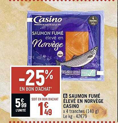 Saumon Fumé élevé En Norvège Casino
