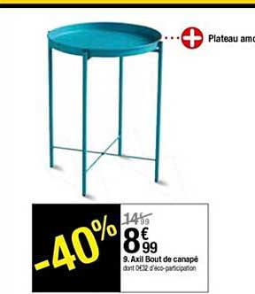 axil bout de canapé