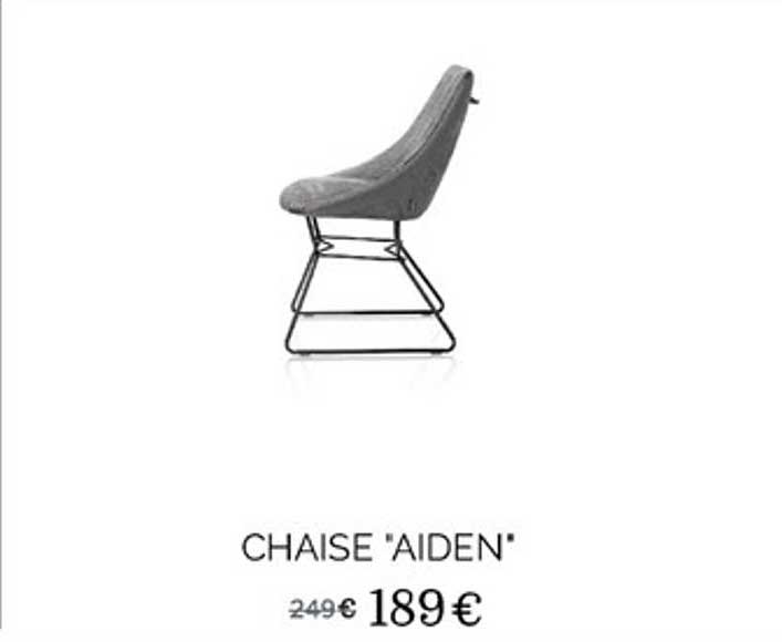 chaise aiden
