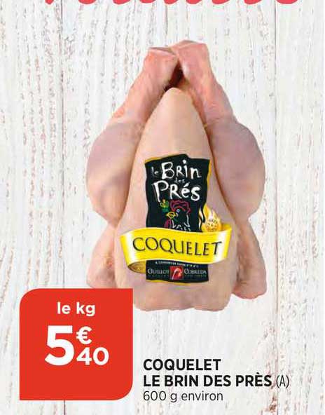 coquelet le brin de près