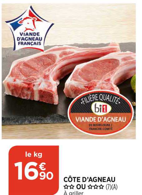 côte d'agneau