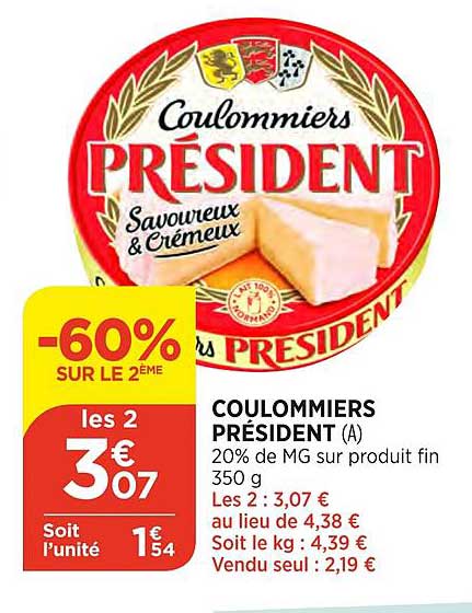 Coulommiers Présidents -60% Sur Le 2ème