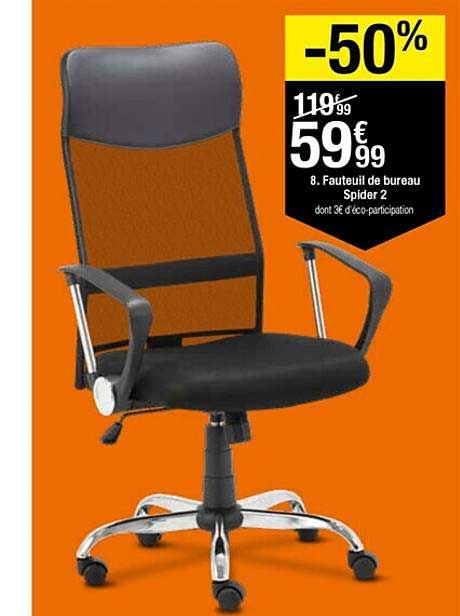 fauteuil de bureau spider 2