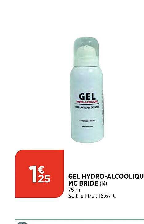 Gel Hydro Alcoolique Mc Bride