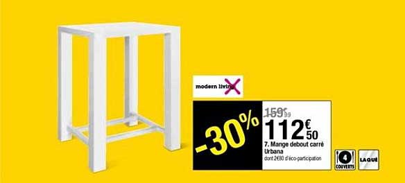 mange debout carré urbana modern living