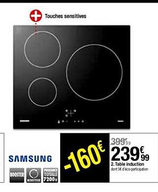 Table Induction Samsung