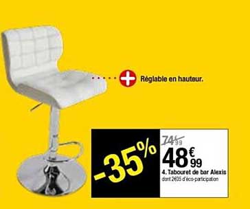 tabouret de bar alexis