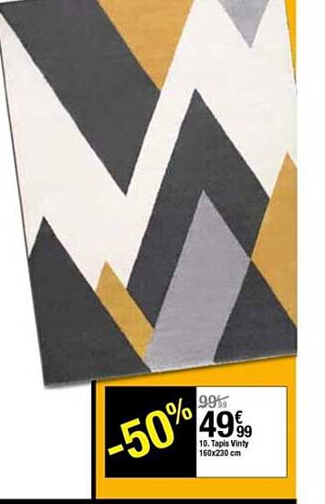 tapis vinty 160x230 cm