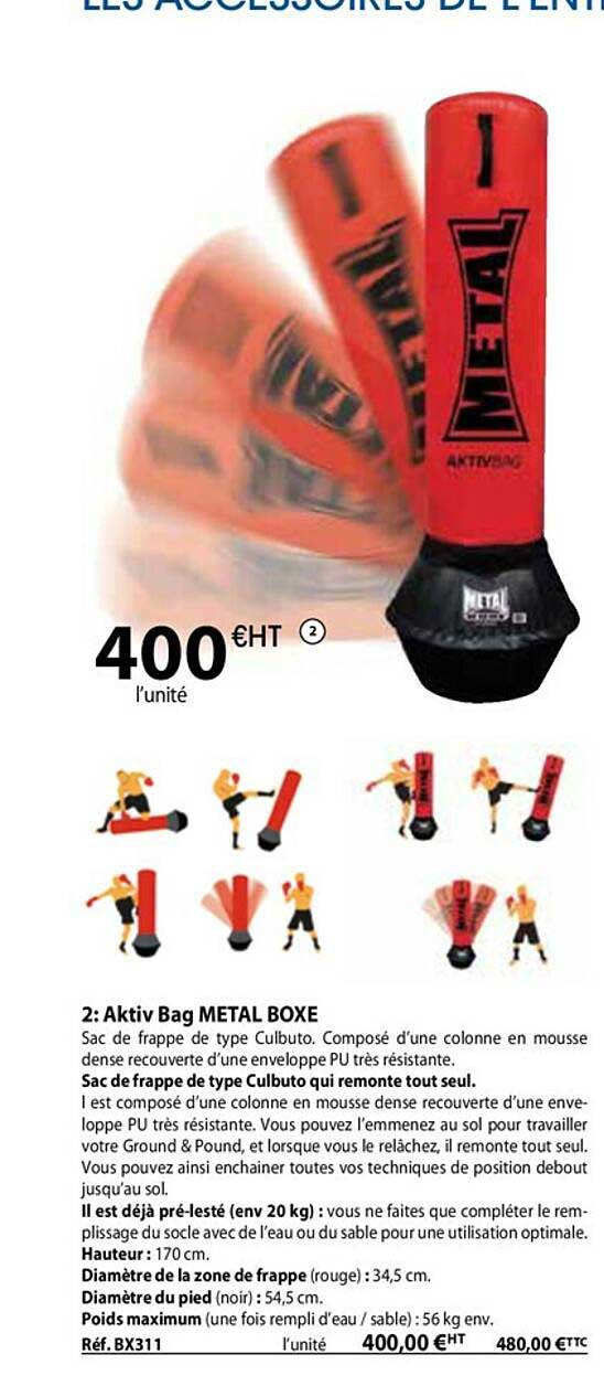 aktiv bag metal boxe