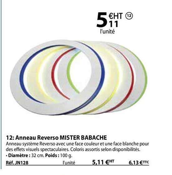 anneau reverso mister babache