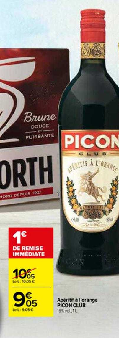apéritif à l'orange picon club