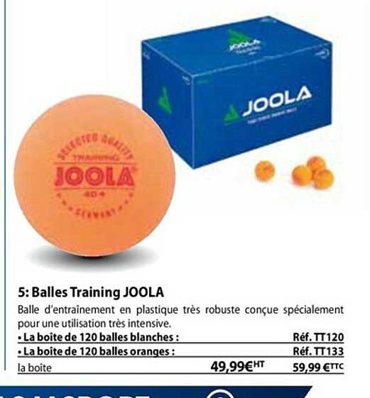 Balles Training Joola
