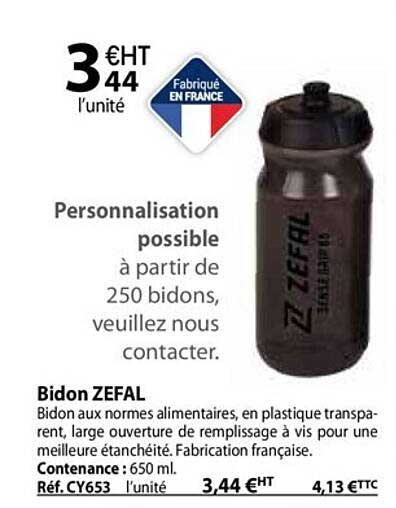 bidon zéfal