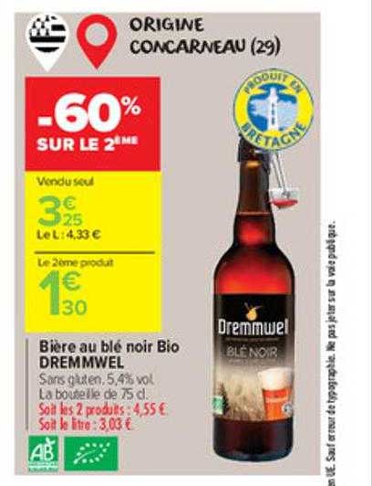 bière au blé noir bioi dremmwel