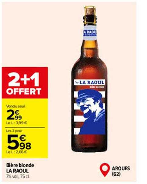 bière blonde la raoul