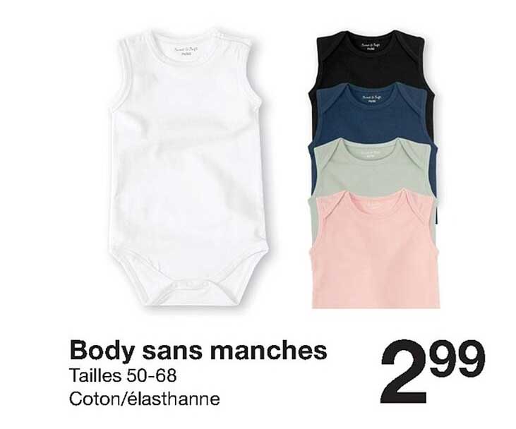 body sans manches