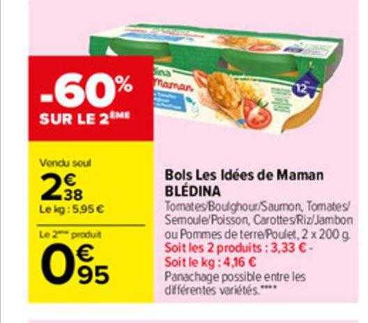 bols les idées de maman blédina