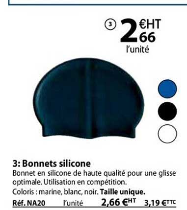 bonnets silicone