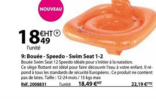 bouée - speedo - swim seat 1-2