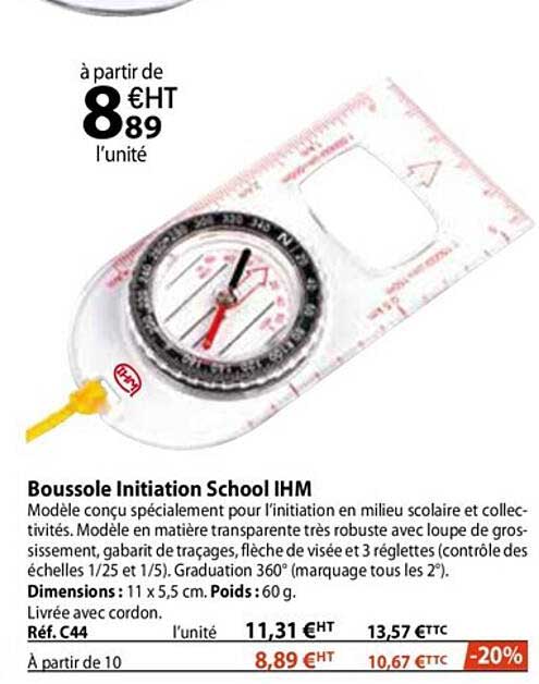 boussole initiation school ihm