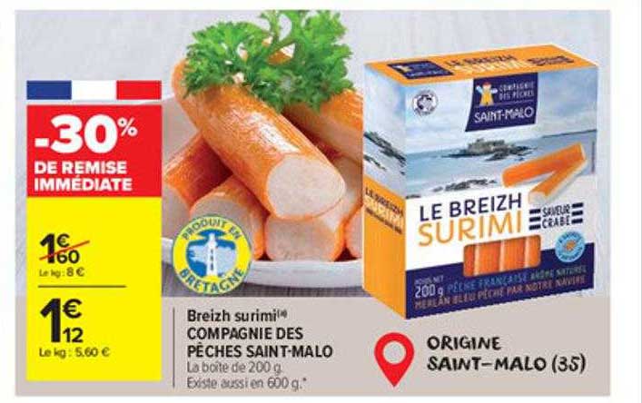 breizh surimi compagnie des pêches saint-malo