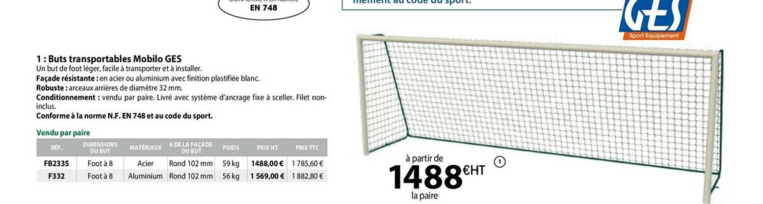 buts transportables mobilo ges