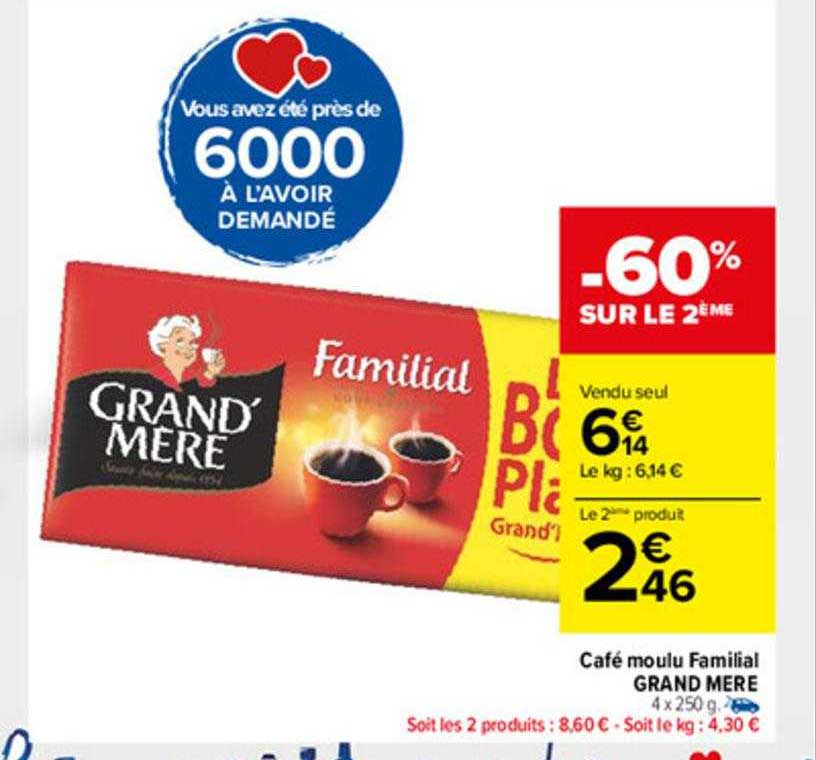 café moulu familial grand mère