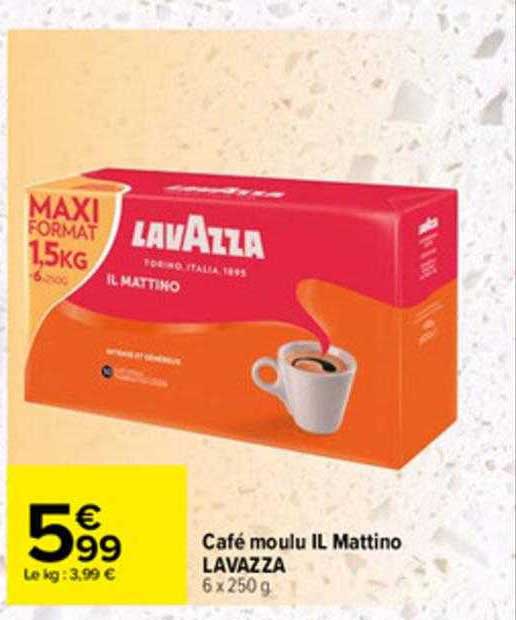 Café Moulu Il Mattino Lavazza