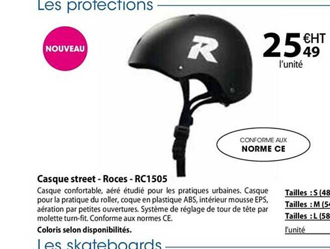 Casque Street - Roces - Rc1505
