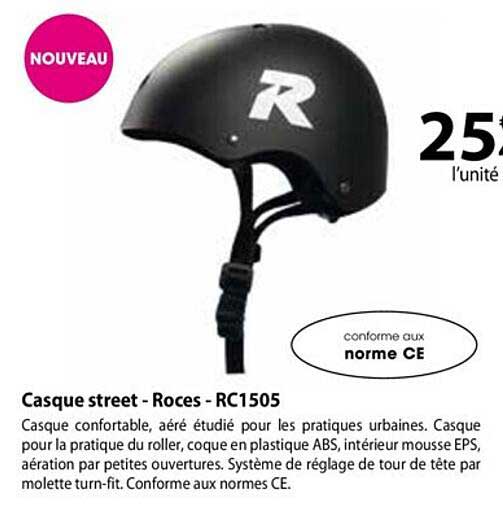 casque street - roces - rc1505