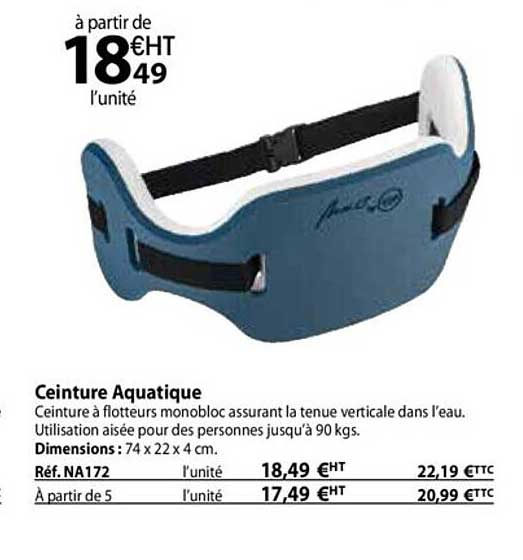 ceinture aquatique