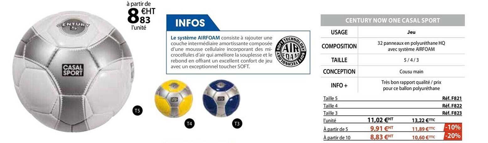 century now one casal sport