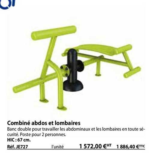 combiné abdos et lombaires