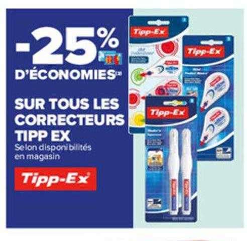 correcteurs tipp ex
