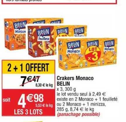 Crakers Monaco Belin