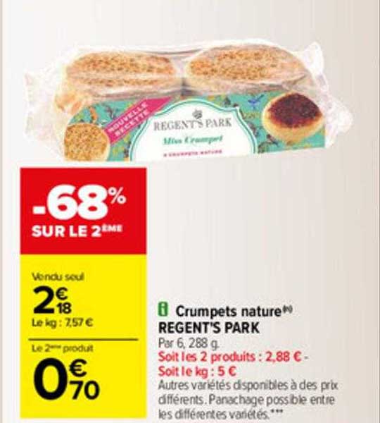 Crumpets Nature Regent's Park